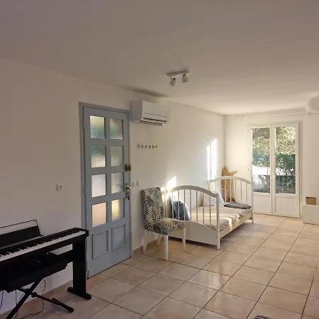 T3 Calme Avec Jardin Et Stationnement, Proche Montpellier Semesterbostad *