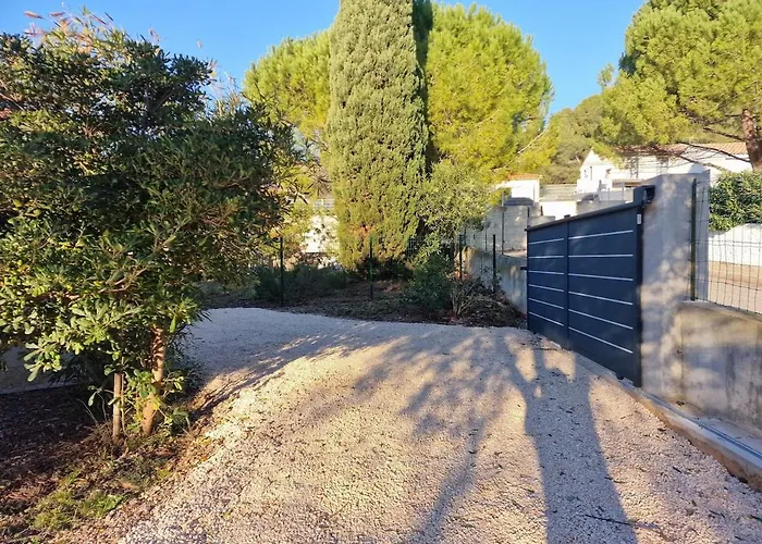 T3 Calme Avec Jardin Et Stationnement, Proche Montpellier Semesterbostad Saint-Georges-dʼOrques